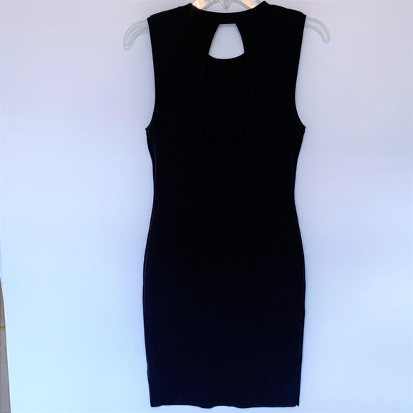 WOW Couture Navy Bodycon Bandage Dress - Large - Picture 8 of 9